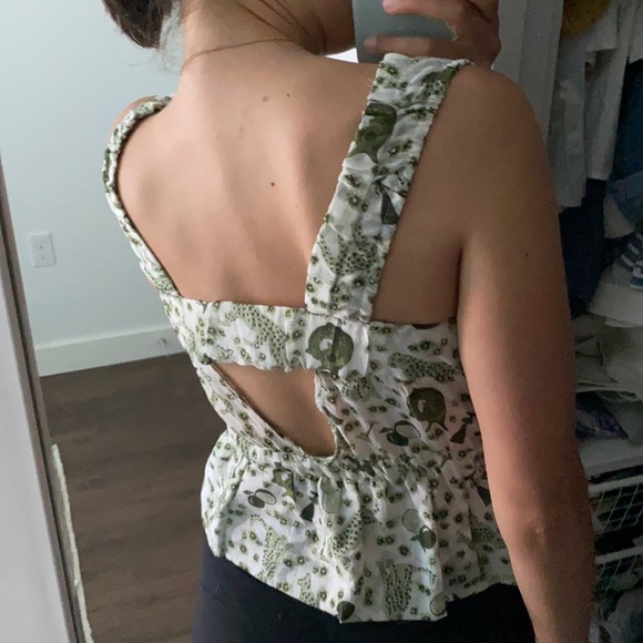 Ciao Lucia Ilaria Top rare Isola Print sz small - Picture 3 of 3